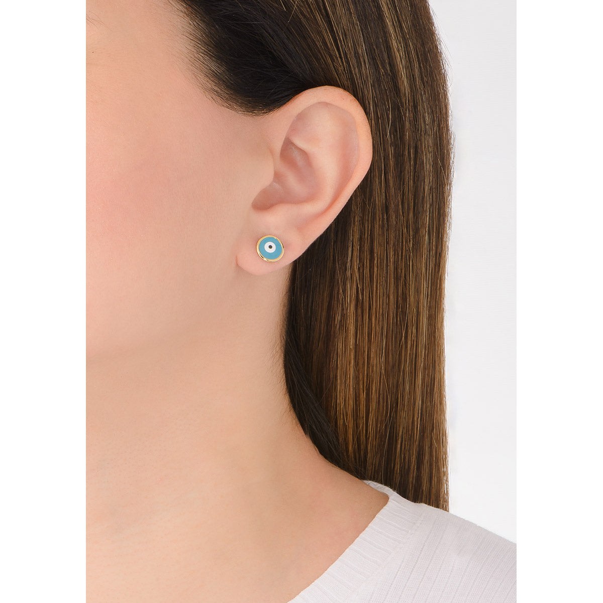 Aretes Ojo Azul