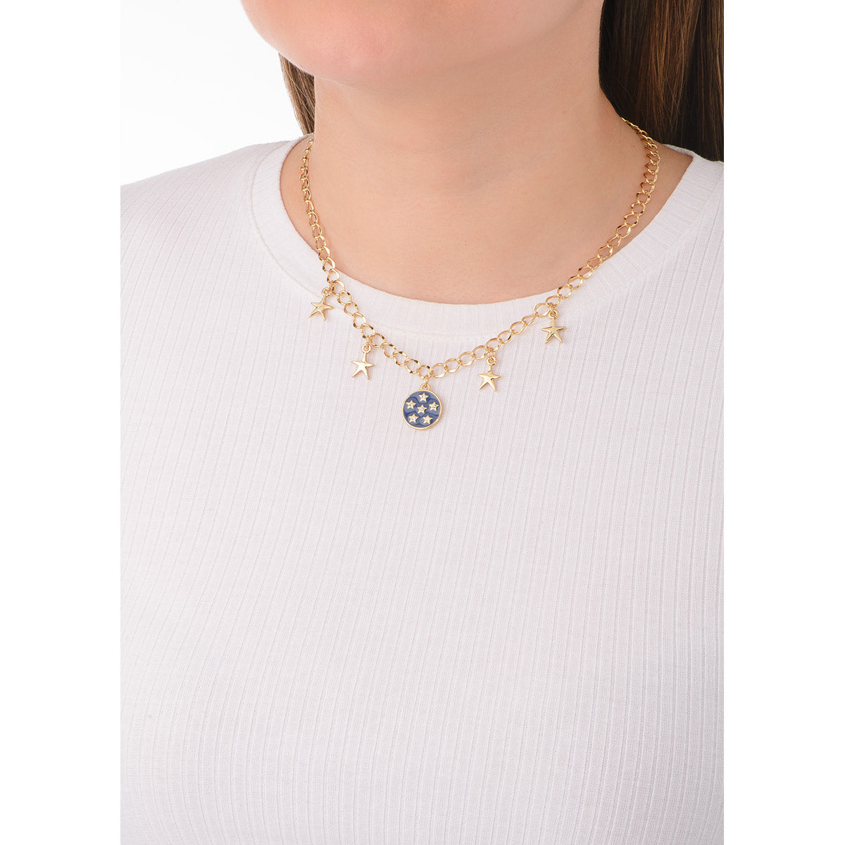 Collar Blue Stars
