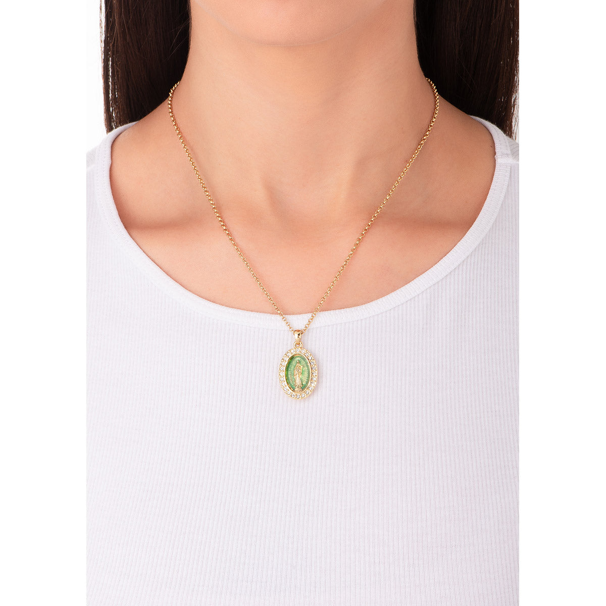 Collar Virgen Guadalupe