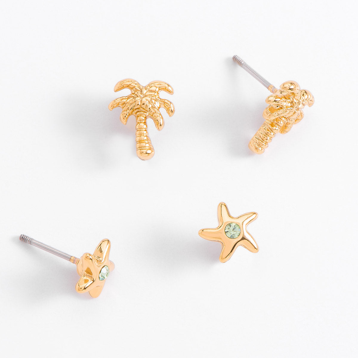 Aretes Palmeras