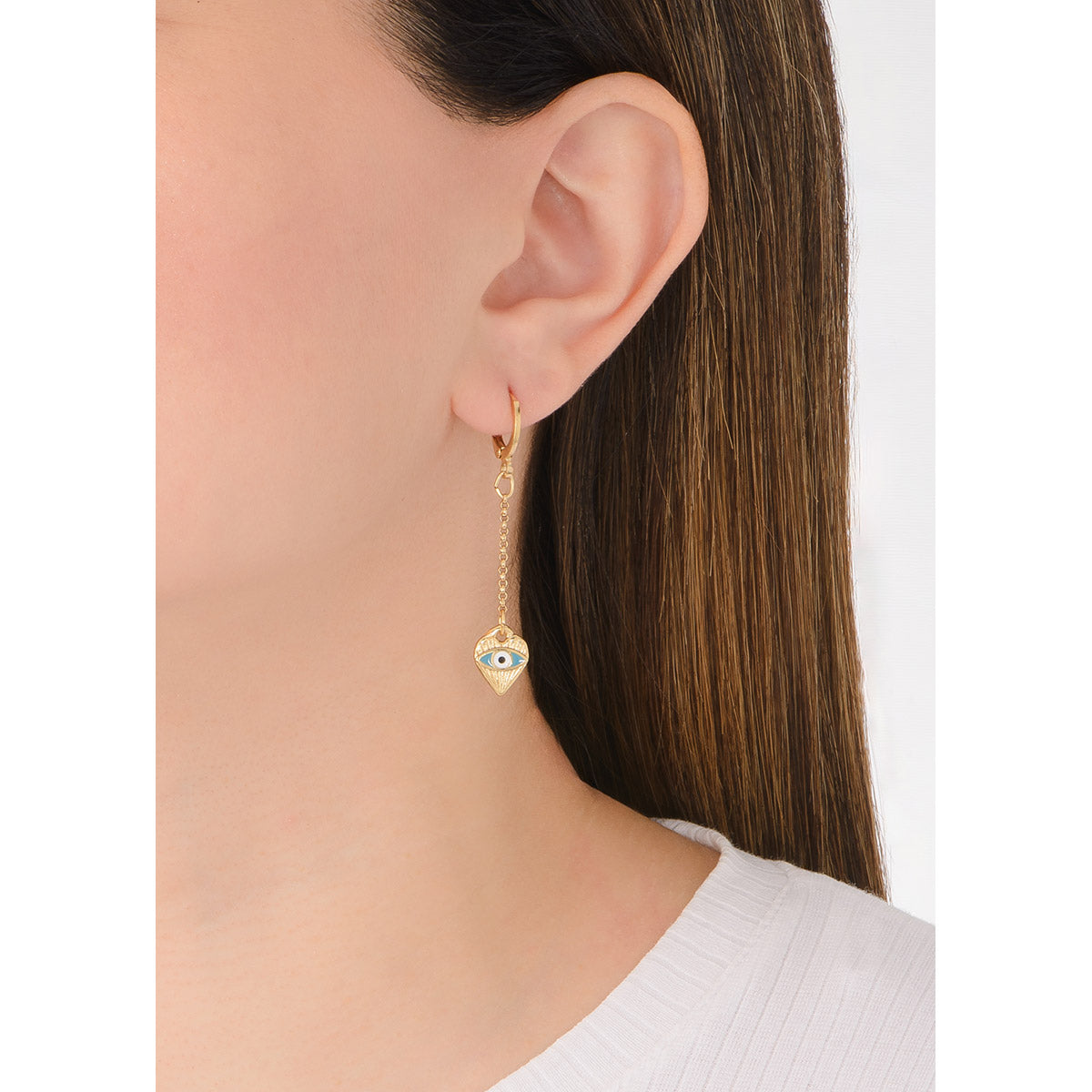 Aretes Ojo Corazón