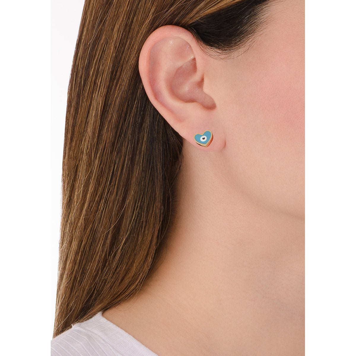 Aretes Ojo Corazón