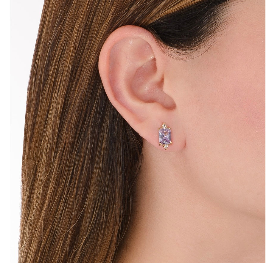 Aretes lavanda