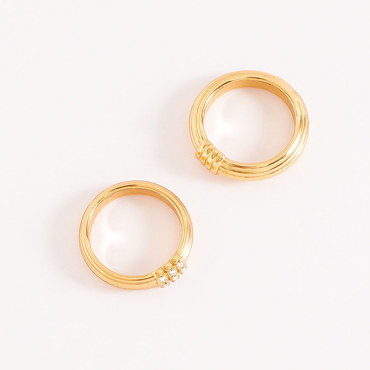 Set Anillos Relieve