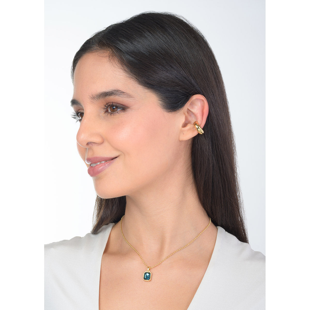Ear Cuff Chunky Dorado