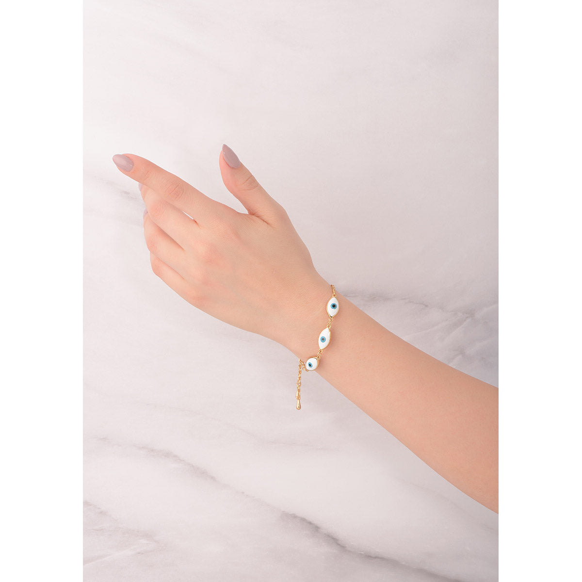 Pulsera Ojo Blanco