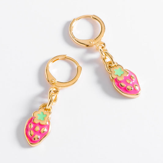 Aretes Fresita