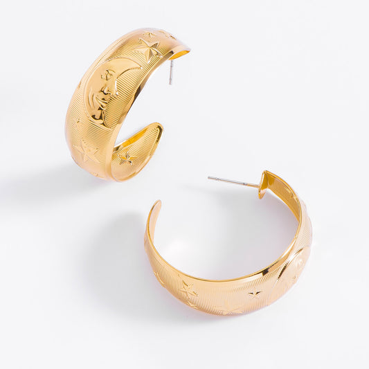Aretes Moon