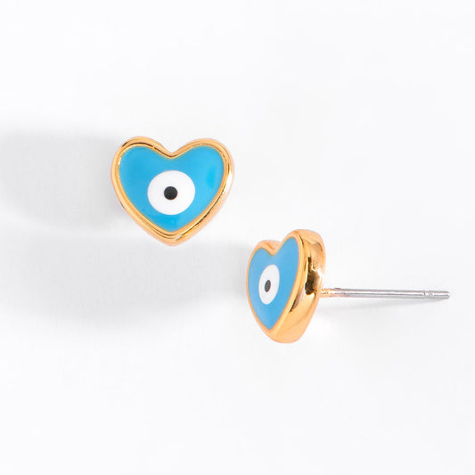 Aretes Ojo Corazón