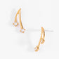 Aretes Maroon