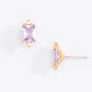 Aretes lavanda