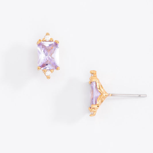 Aretes lavanda