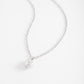 Collar Esfera Platino