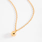 Collar Esfera Dorado