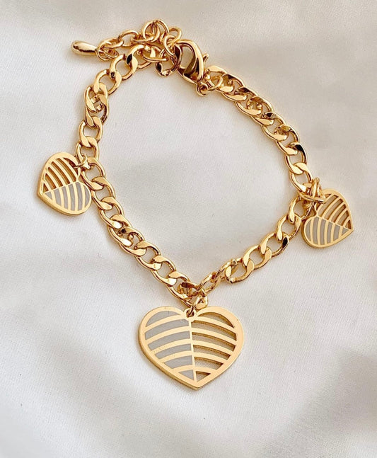 Pulsera Corazones